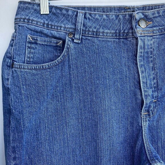 Riders Denim High-Waist Mom Jeans Women sz 18 P 36x29 Light Wash Cotton Vtg 80s - Picture 10 of 12